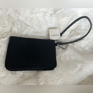 Black Coach Wristlet